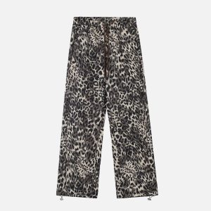 Concert Outfit Vintage Leopard Sweatpants