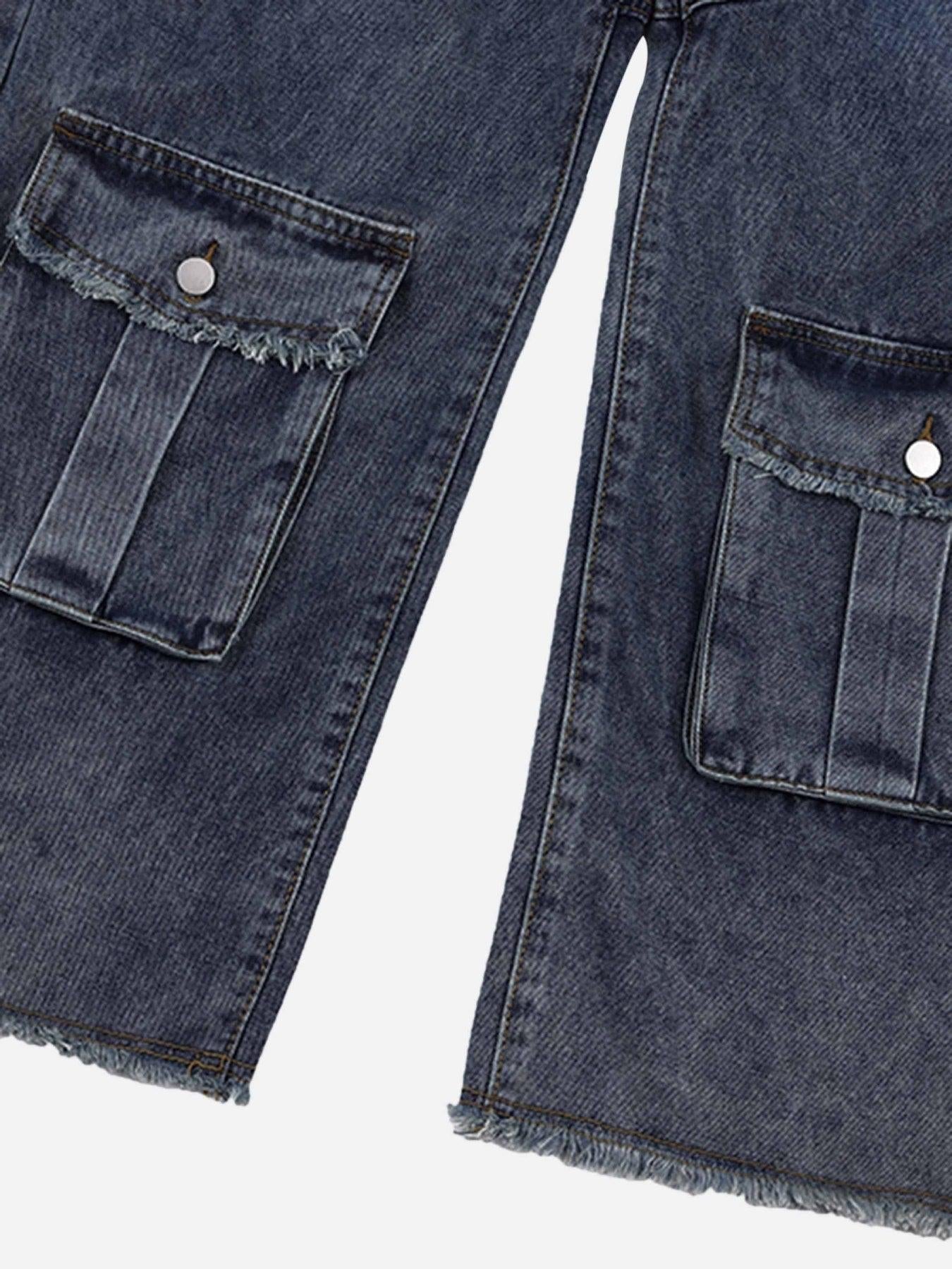 Concert Outfit Vintage Multi-Pocket Workwear Jeans Concert Outfit Vintage Multi-Pocket Workwear Jeans