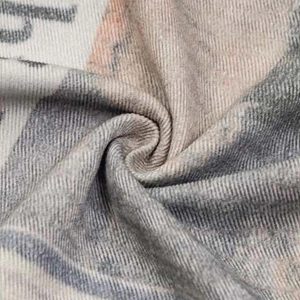 Concert Outfit Vintage Newspaper Digital Print Pants