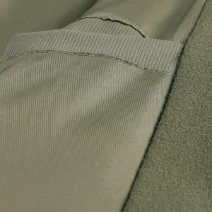 Concert Outfit Vintage Oversized Pleated Stand Collar Jacket