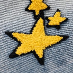Concert Outfit Vintage Star Embroidered Jeans