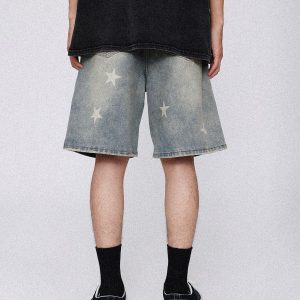 Concert Outfit Vintage Star Jorts