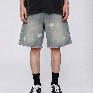 Concert Outfit Vintage Star Jorts