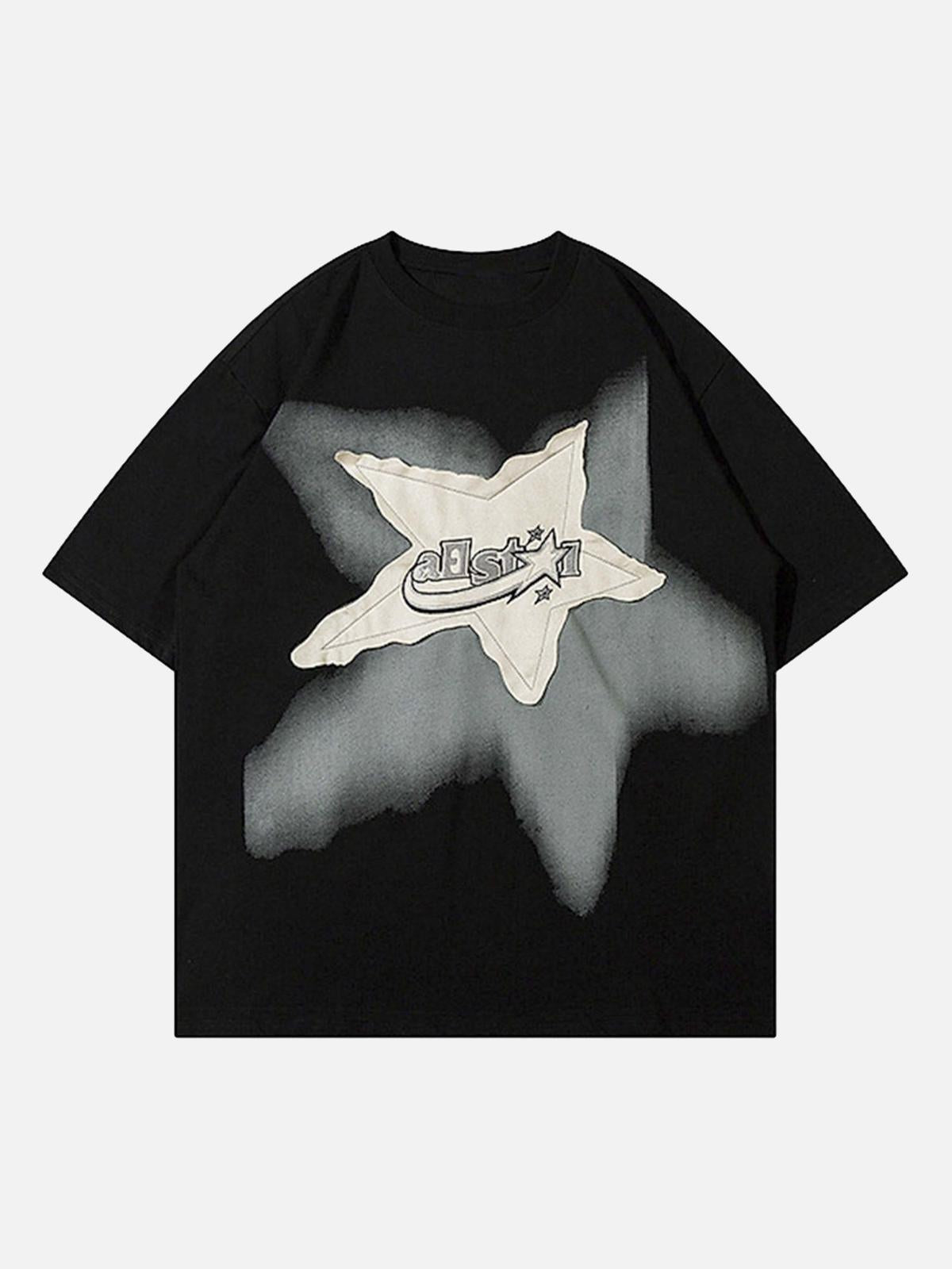 Concert Outfit Vintage Star Loose T-Shirt Concert Outfit Vintage Star Loose T-Shirt