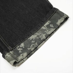 Concert Outfit Vintage Straight Leg Rolled Hem Jeans