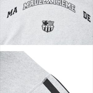 Concert Outfit Vintage Stripe Print Hoodie