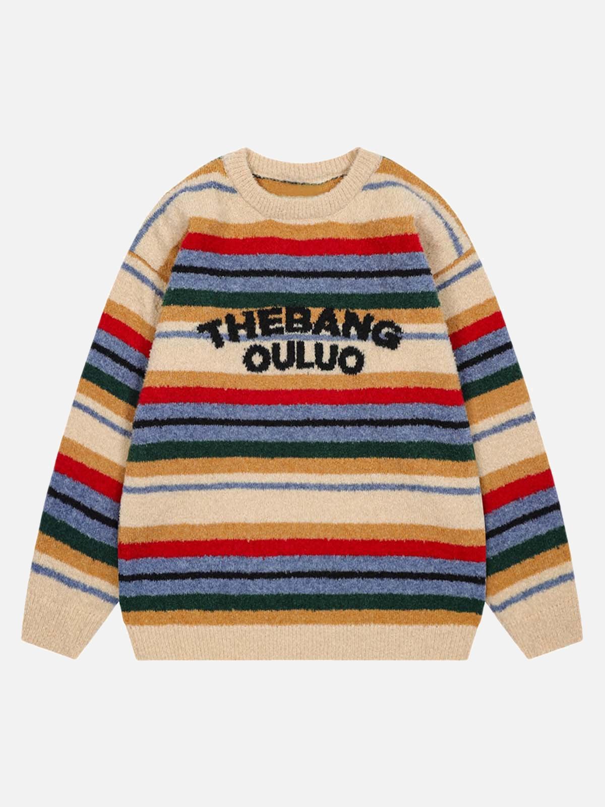 Concert Outfit Vintage Striped Sweater Concert Outfit Vintage Striped Sweater