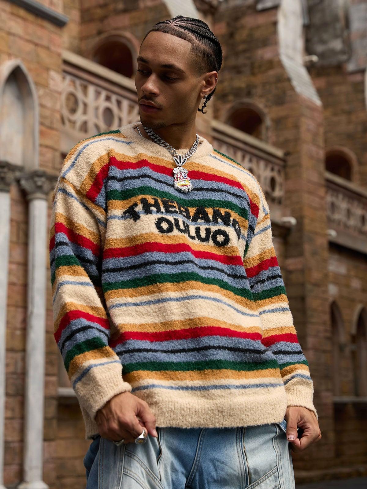 Concert Outfit Vintage Striped Sweater Concert Outfit Vintage Striped Sweater