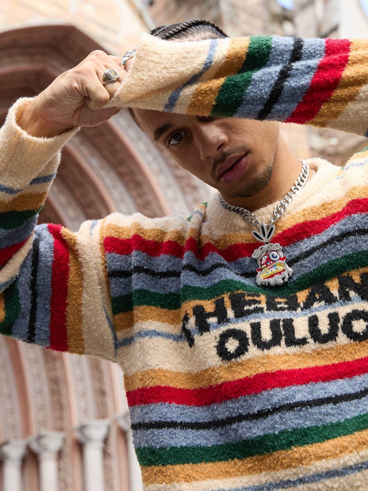 Concert Outfit Vintage Striped Sweater Concert Outfit Vintage Striped Sweater