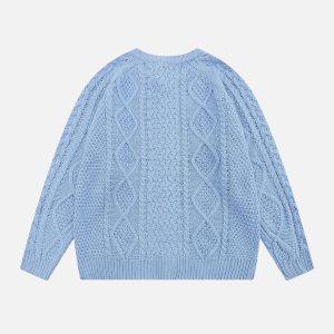 Concert Outfit Vintage Twist Cardigan