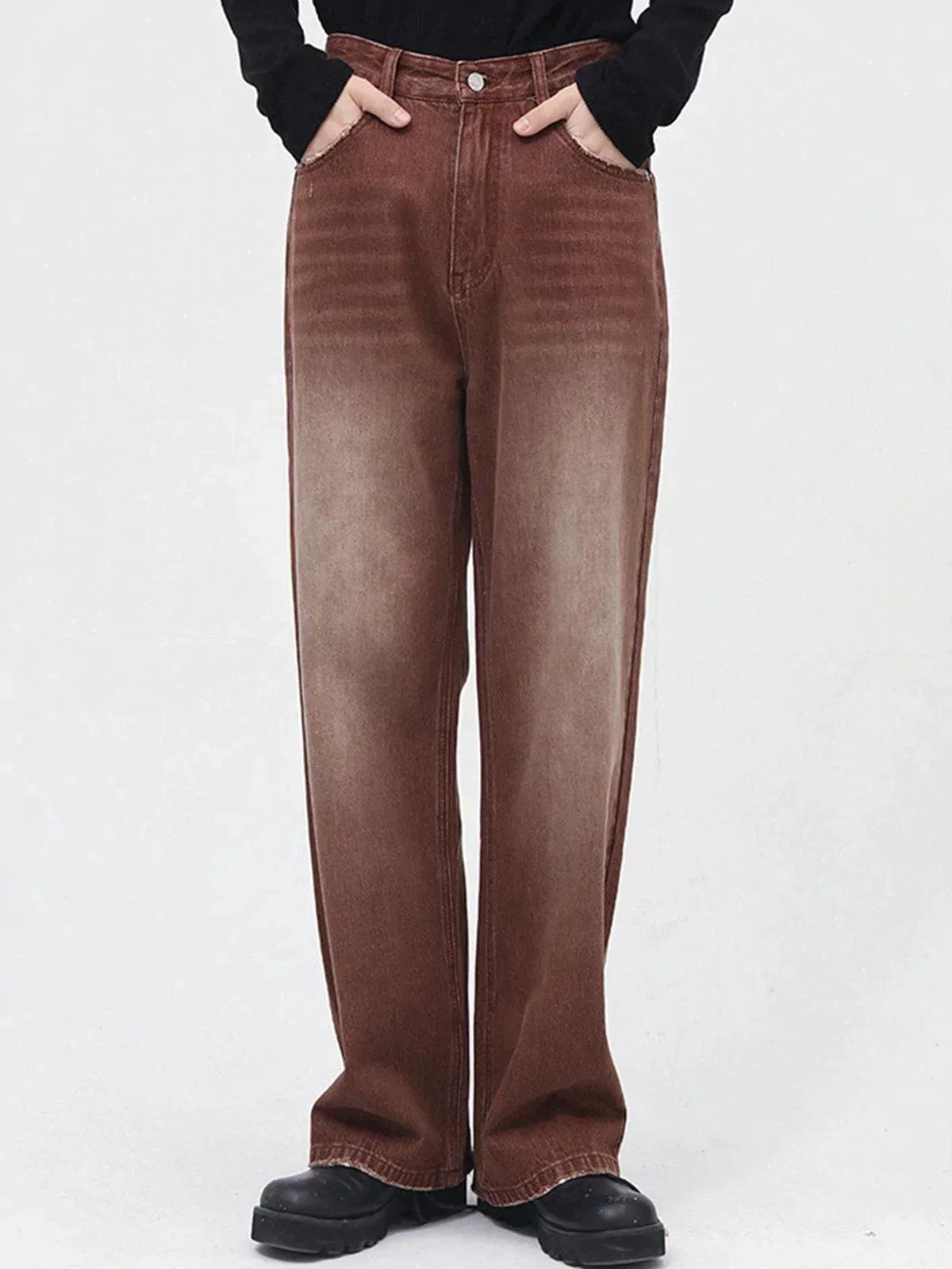 Concert Outfit Vintage Wash Gradient Jeans Concert Outfit Vintage Wash Gradient Jeans