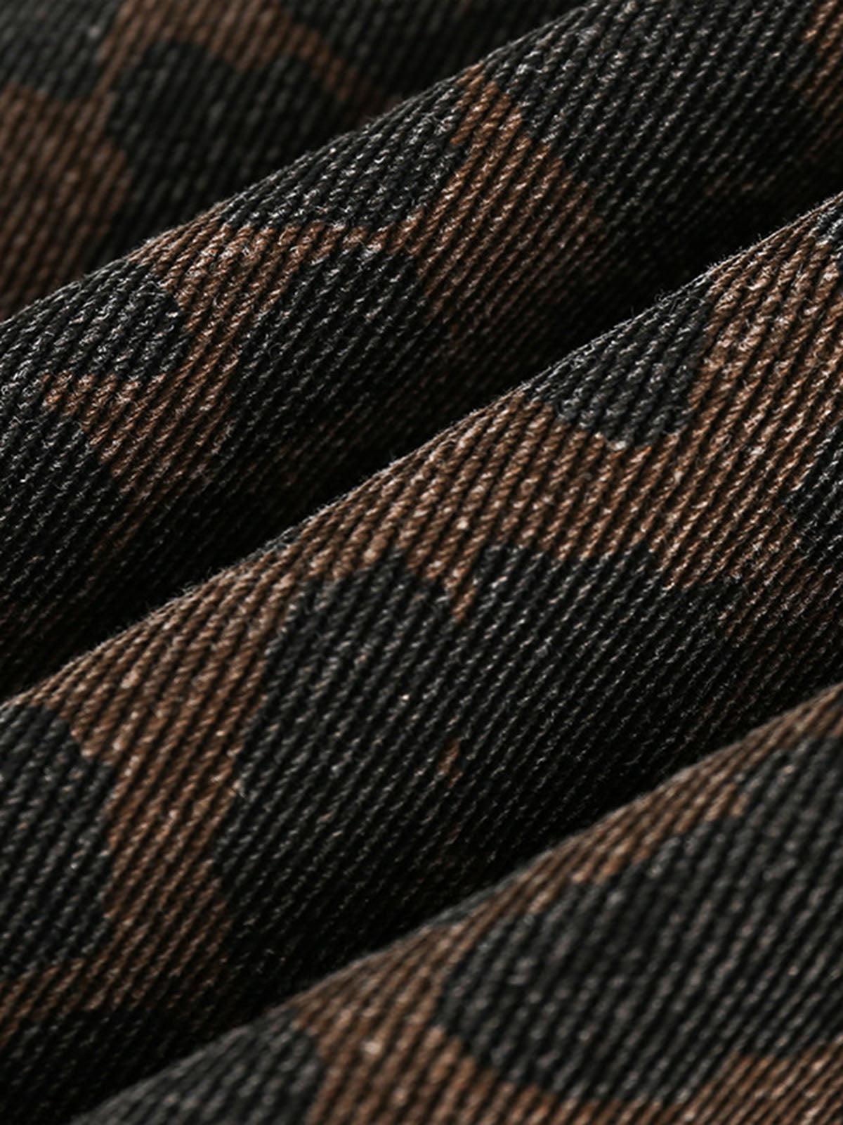 Concert Outfit Vintage Washed Cheetah Denim Jacket Concert Outfit Vintage Washed Cheetah Denim Jacket