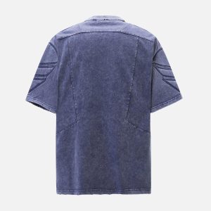 Concert Outfit Vintage Washed Crew Neck T-Shirt