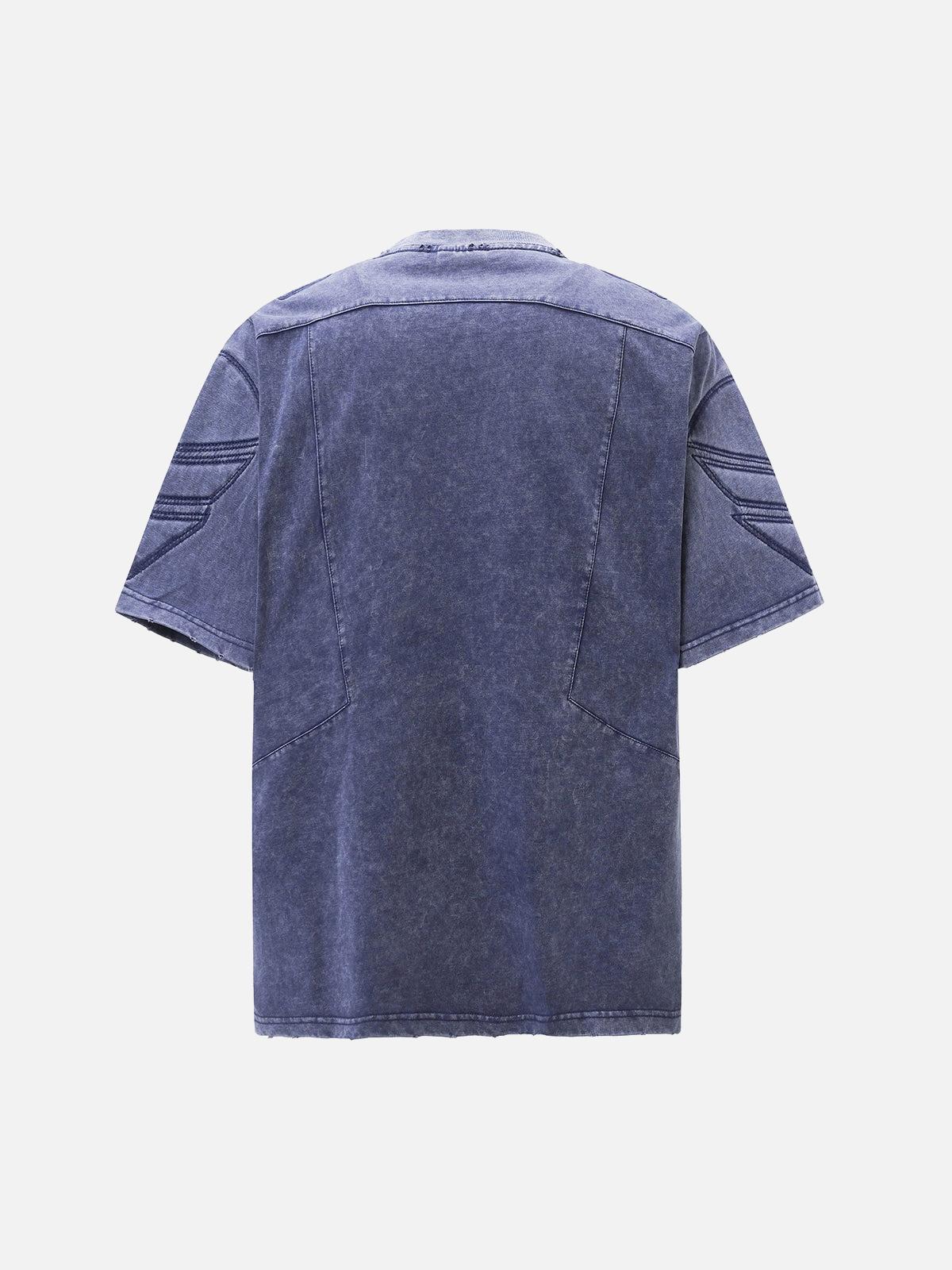 Concert Outfit Vintage Washed Crew Neck T-Shirt Concert Outfit Vintage Washed Crew Neck T-Shirt