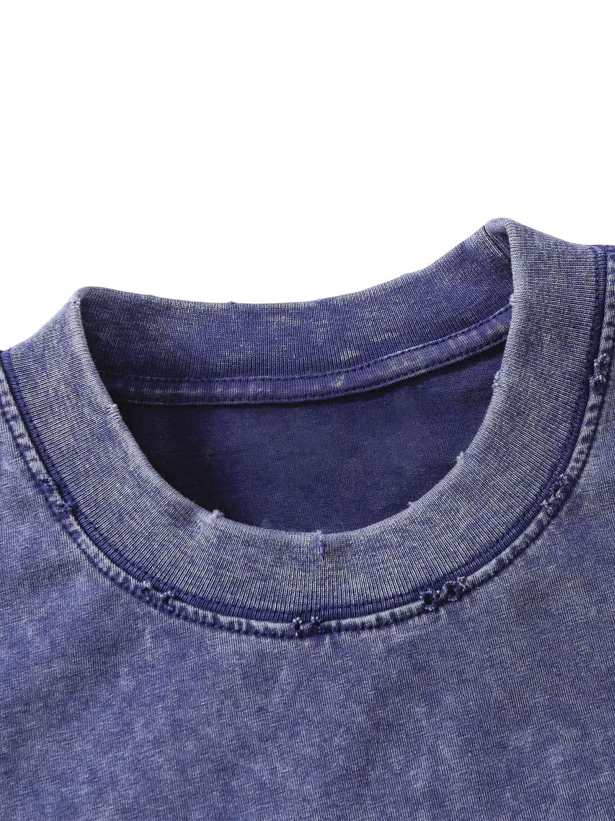 Concert Outfit Vintage Washed Crew Neck T-Shirt Concert Outfit Vintage Washed Crew Neck T-Shirt