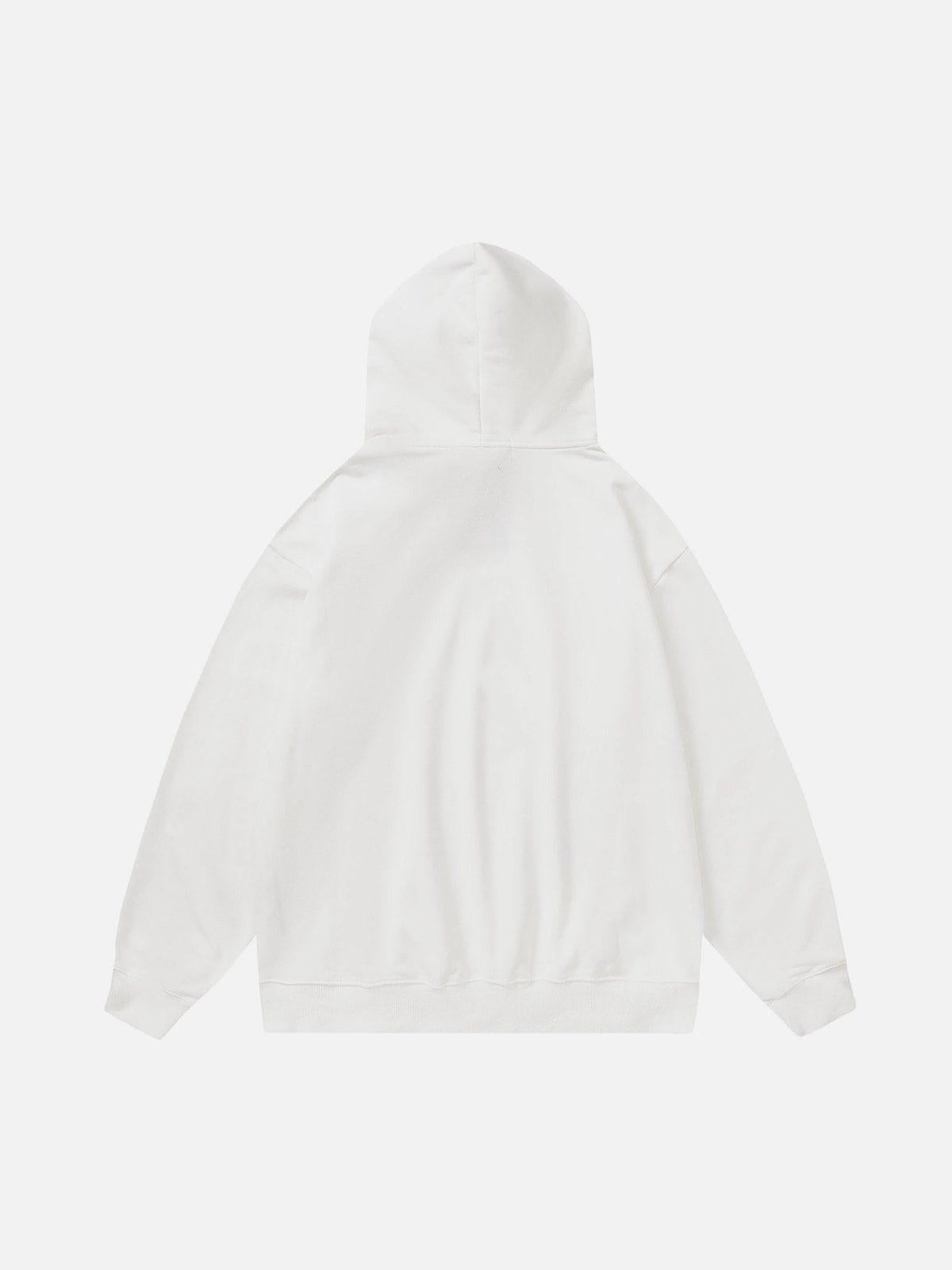 Concert Outfit Vintage Washed Dark Print Hoodie Concert Outfit Vintage Washed Dark Print Hoodie