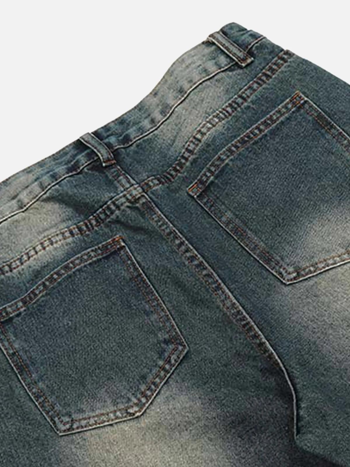 Concert Outfit Vintage Washed Deconstructed Jeans Concert Outfit Vintage Washed Deconstructed Jeans