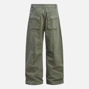Concert Outfit Vintage Washed Distressed Cargo Pants