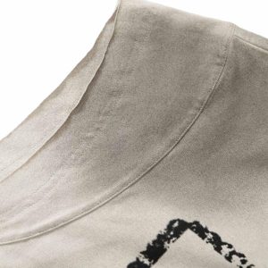 Concert Outfit Vintage Washed Graphic Distressed Vest