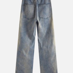 Concert Outfit Vintage Washed Jeans
