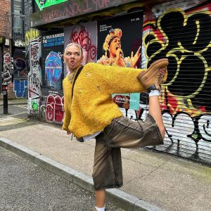 Concert Outfit Vintage Washed Longline Jorts