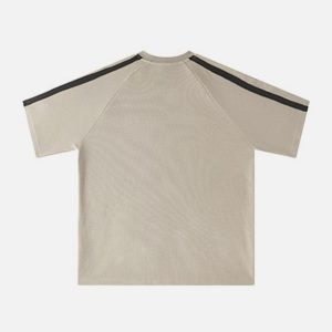 Concert Outfit Waffle Stripes Tee