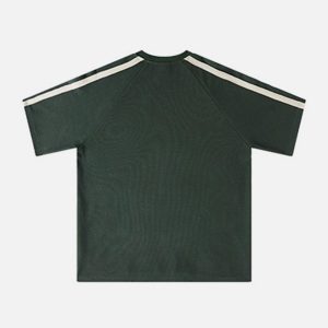 Concert Outfit Waffle Stripes Tee