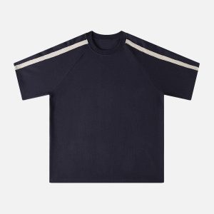 Concert Outfit Waffle Stripes Tee