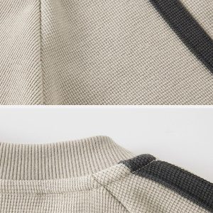 Concert Outfit Waffle Stripes Tee