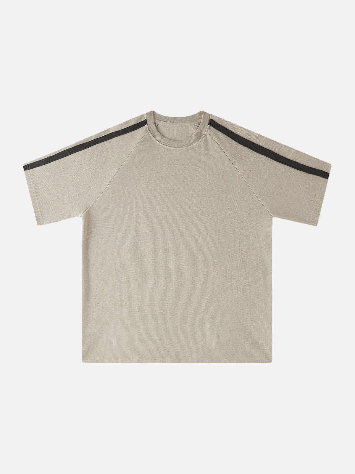 Concert Outfit Waffle Stripes Tee Concert Outfit Waffle Stripes Tee