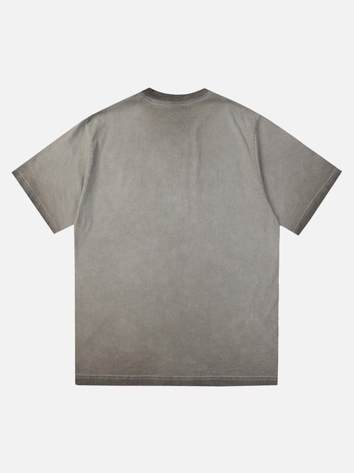 Concert Outfit Washed Blamacar Graphic T-Shirt Concert Outfit Washed Blamacar Graphic T-Shirt