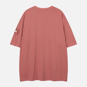 Concert Outfit Washed Broken Holes Tee