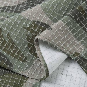 Concert Outfit Washed Brushed Camouflage Short Sleeve Shirt