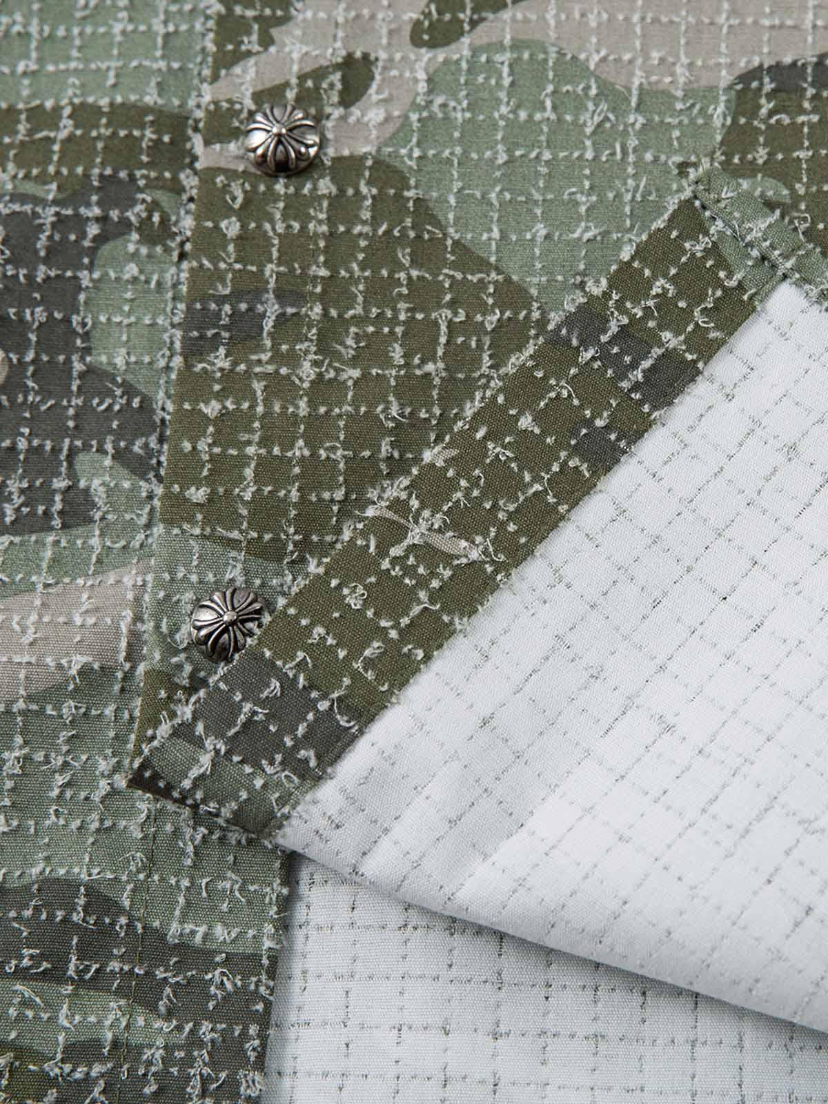 Concert Outfit Washed Brushed Camouflage Short Sleeve Shirt Concert Outfit Washed Brushed Camouflage Short Sleeve Shirt