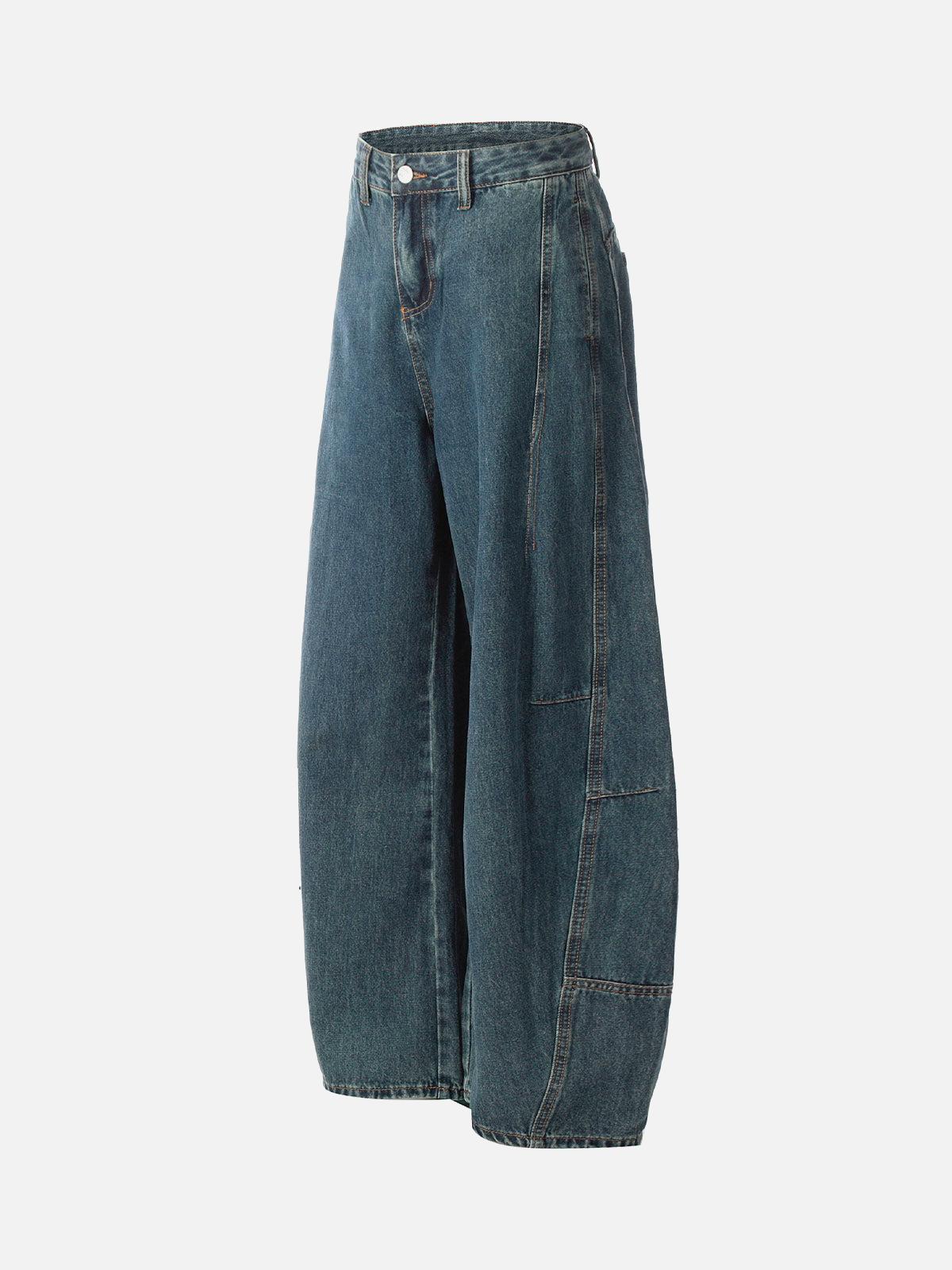 Concert Outfit Washed Deconstructed Split Scimitar Baggy Barrel Jeans Concert Outfit Washed Deconstructed Split Scimitar Baggy Barrel Jeans