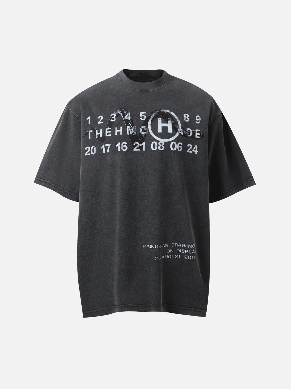 Concert Outfit Washed Digital Art Street Rap T-Shirt Concert Outfit Washed Digital Art Street Rap T-Shirt