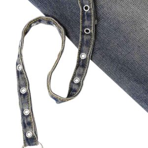 Concert Outfit Washed Distressed Baggy Jeans