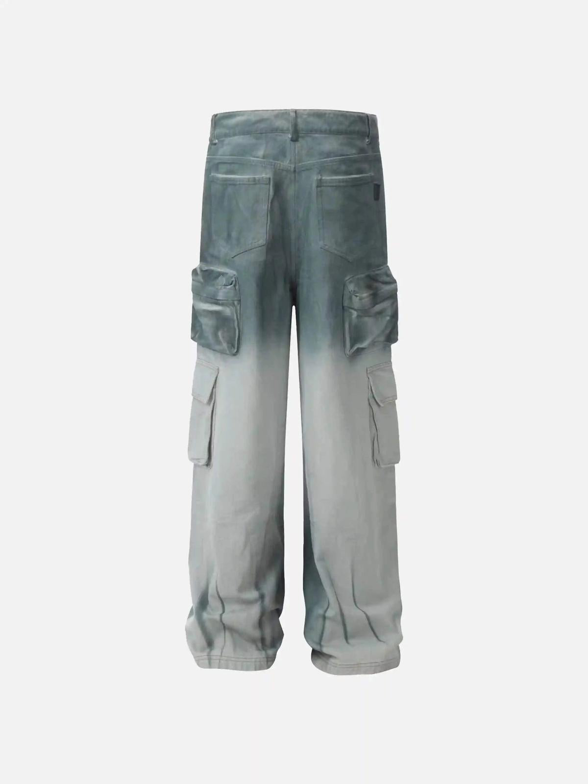 Concert Outfit Washed Distressed Cargo Pocket Jeans Concert Outfit Washed Distressed Cargo Pocket Jeans