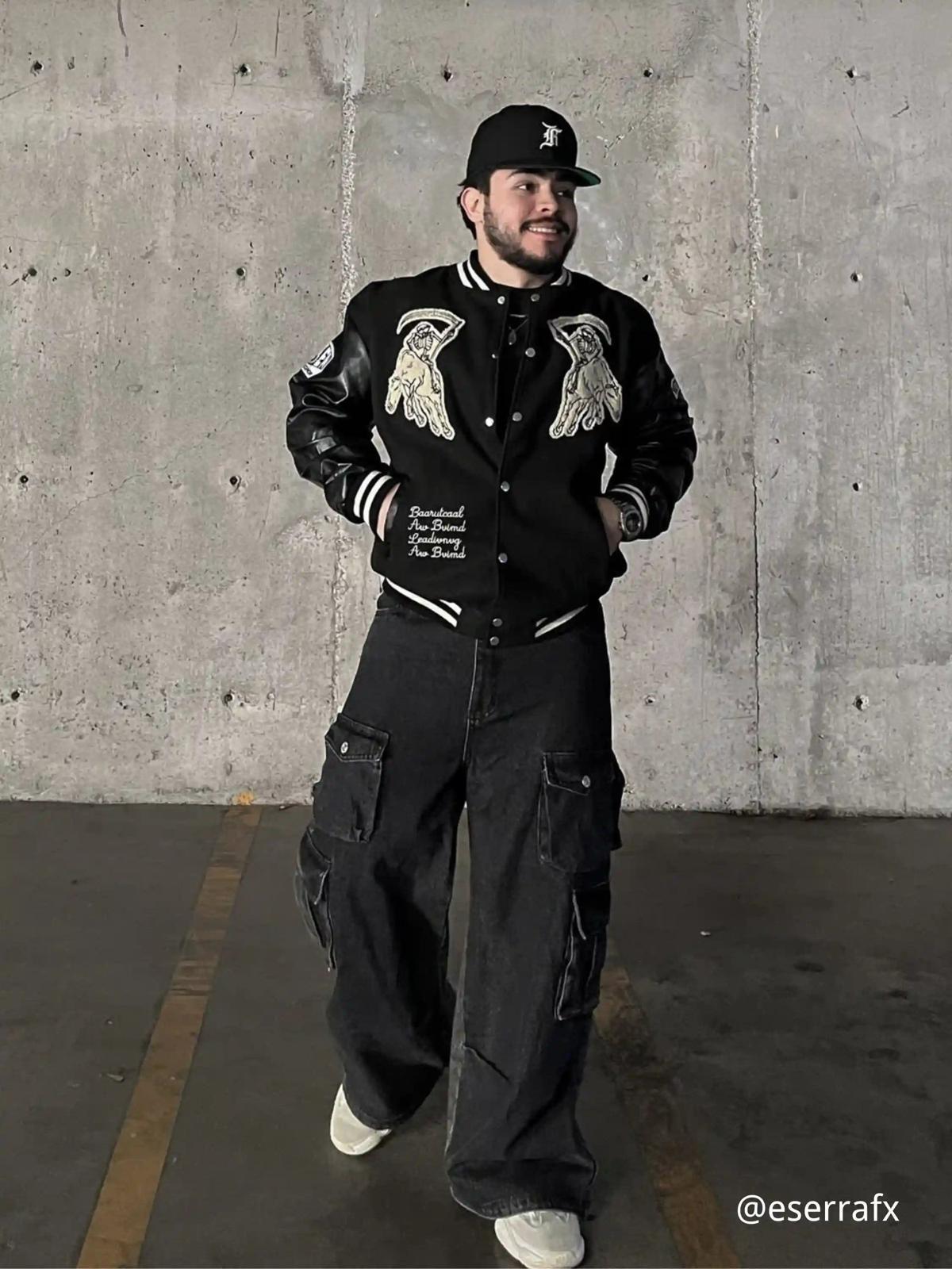 Concert Outfit Washed Distressed Cargo Pocket Jeans Concert Outfit Washed Distressed Cargo Pocket Jeans