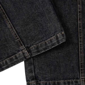 Concert Outfit Washed Distressed Deconstructed Split Jeans