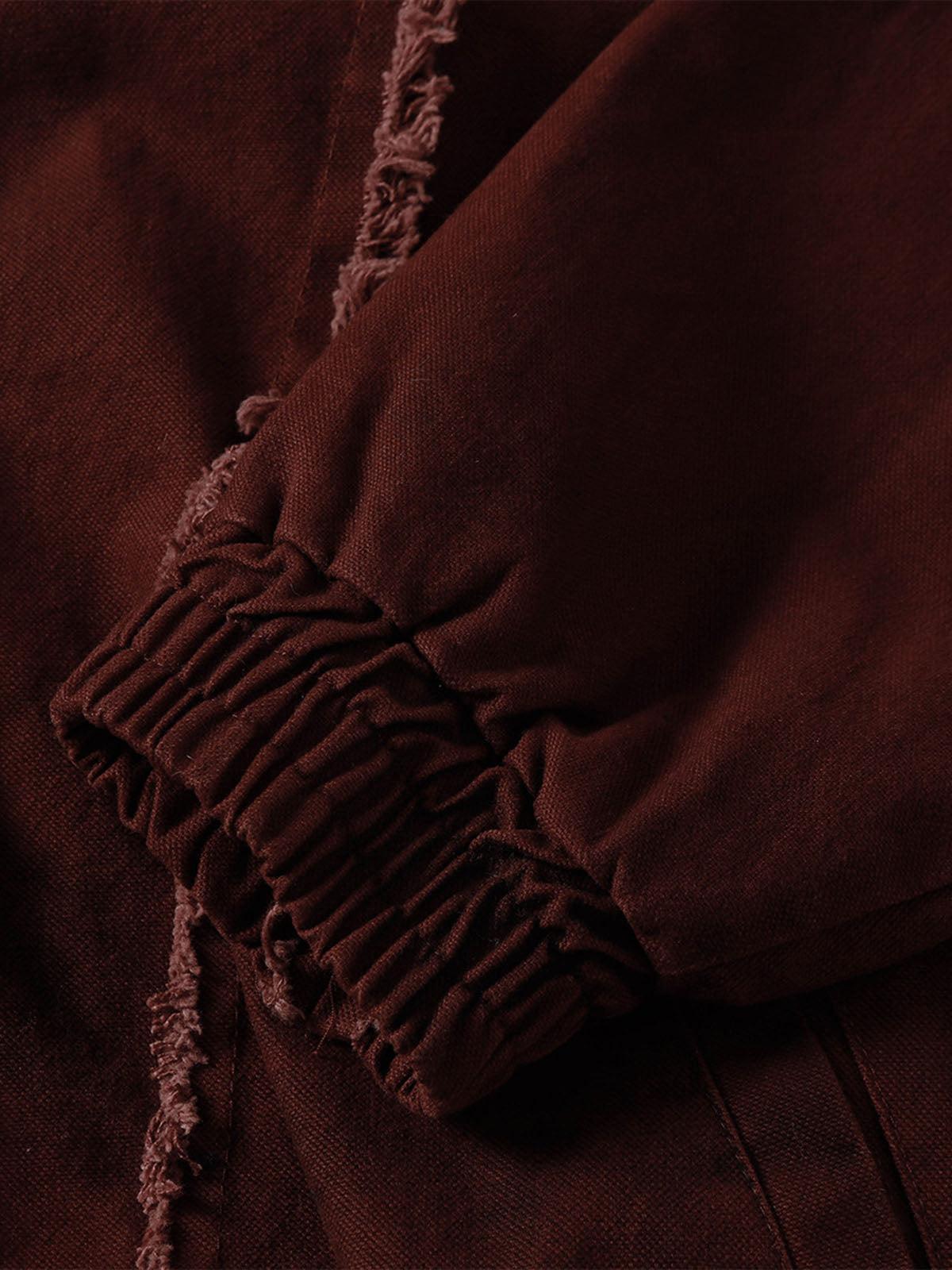 Concert Outfit Washed Distressed Fur Hooded Jacket Concert Outfit Washed Distressed Fur Hooded Jacket