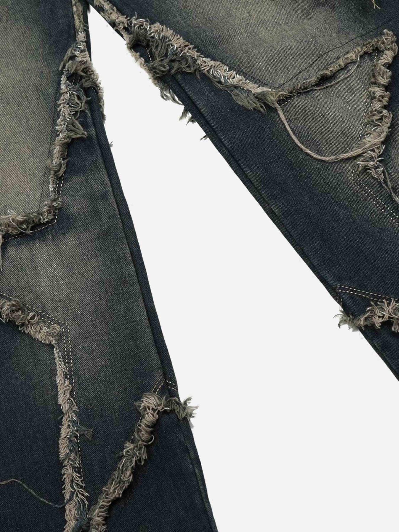 Concert Outfit Washed Distressed Star Jeans Concert Outfit Washed Distressed Star Jeans