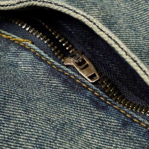 Concert Outfit Washed Distressed Waistband Straight Jeans