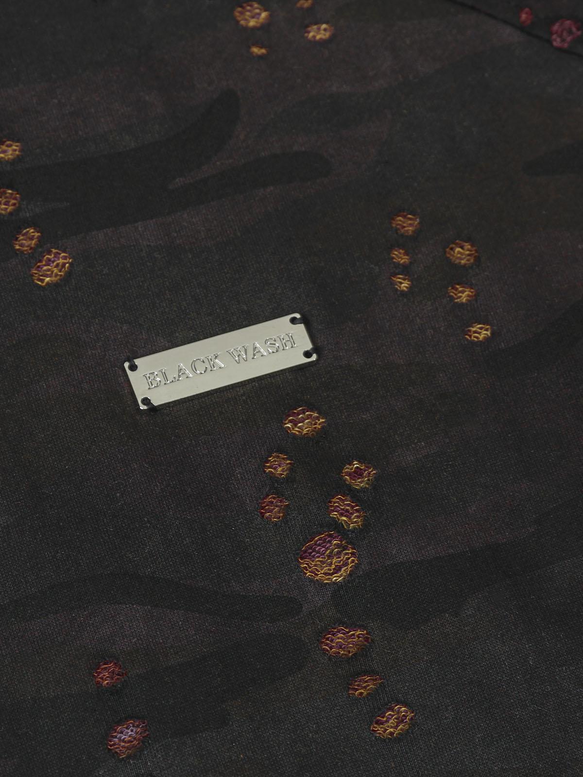 Concert Outfit Washed Distressed Zipper Hooded Jacket Concert Outfit Washed Distressed Zipper Hooded Jacket