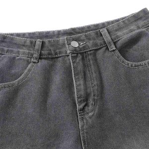 Concert Outfit Washed Gradient Flared Jeans