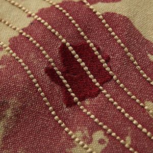 Concert Outfit Washed Graffiti Zip Up Workwear Jacket