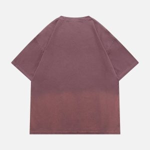 Concert Outfit Washed Graphic Gradient Tee