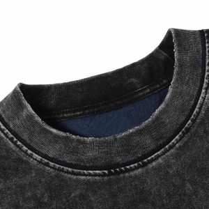 Concert Outfit Washed Lightning Oversized T-Shirt