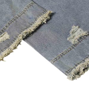 Concert Outfit Washed Ripped Baggy Jeans