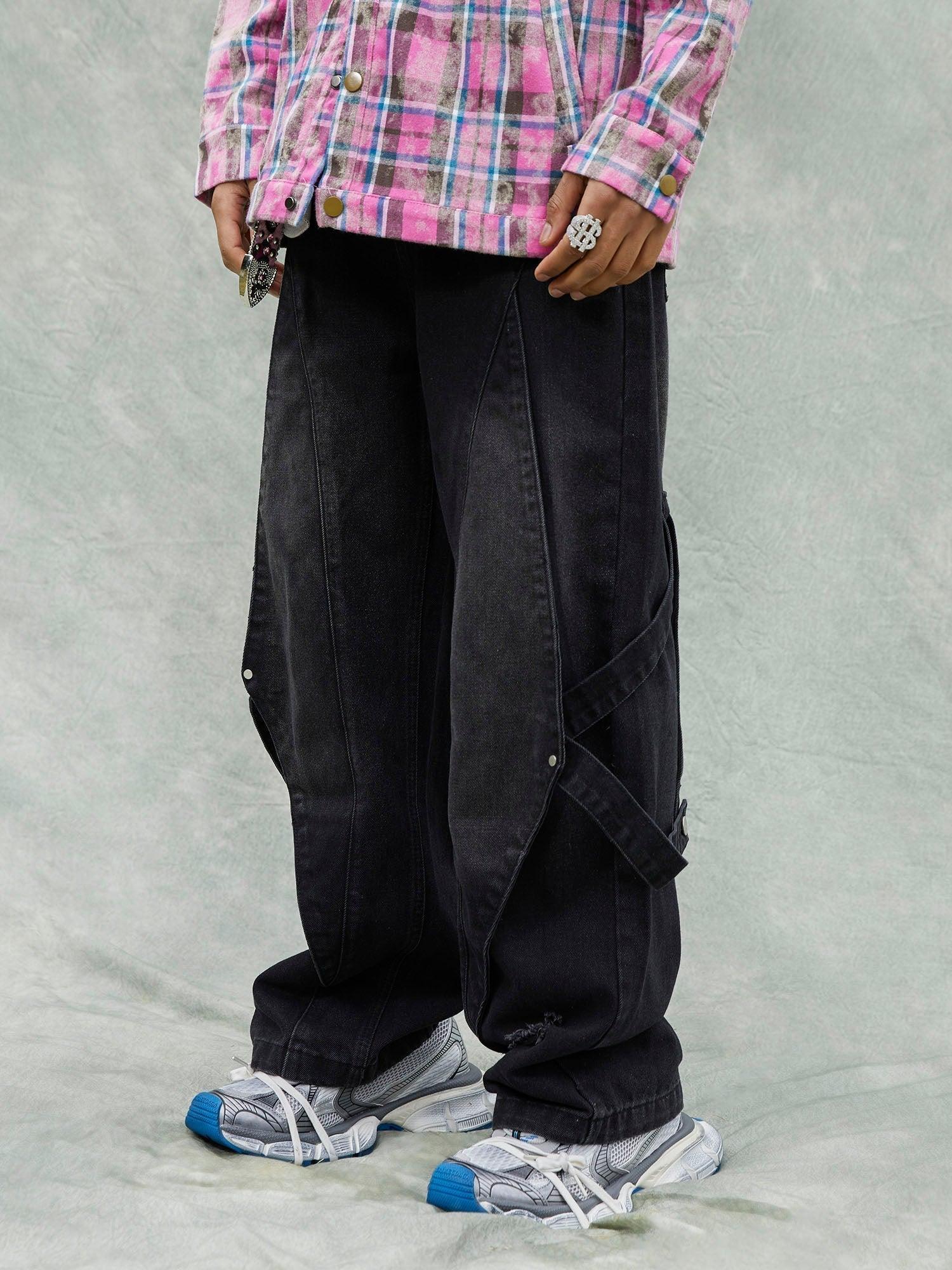 Concert Outfit Washed Ripped Denim Jeans Concert Outfit Washed Ripped Denim Jeans